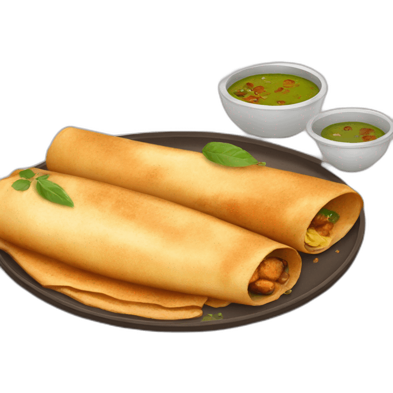 dosa south indian dish emoji for website emoji