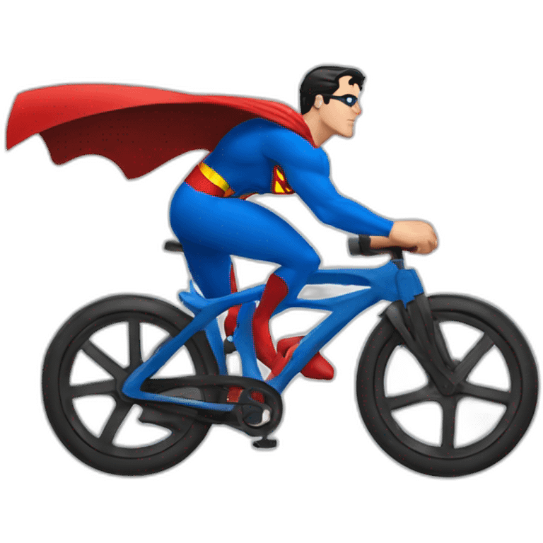 superman en velo emoji