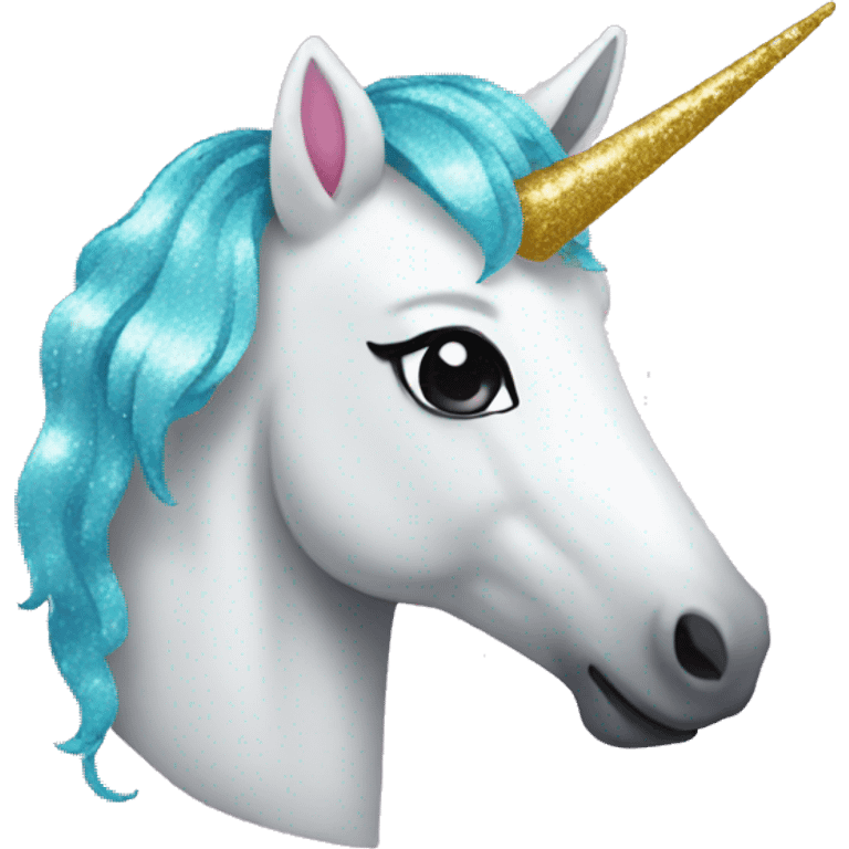 glitter unicorn emoji