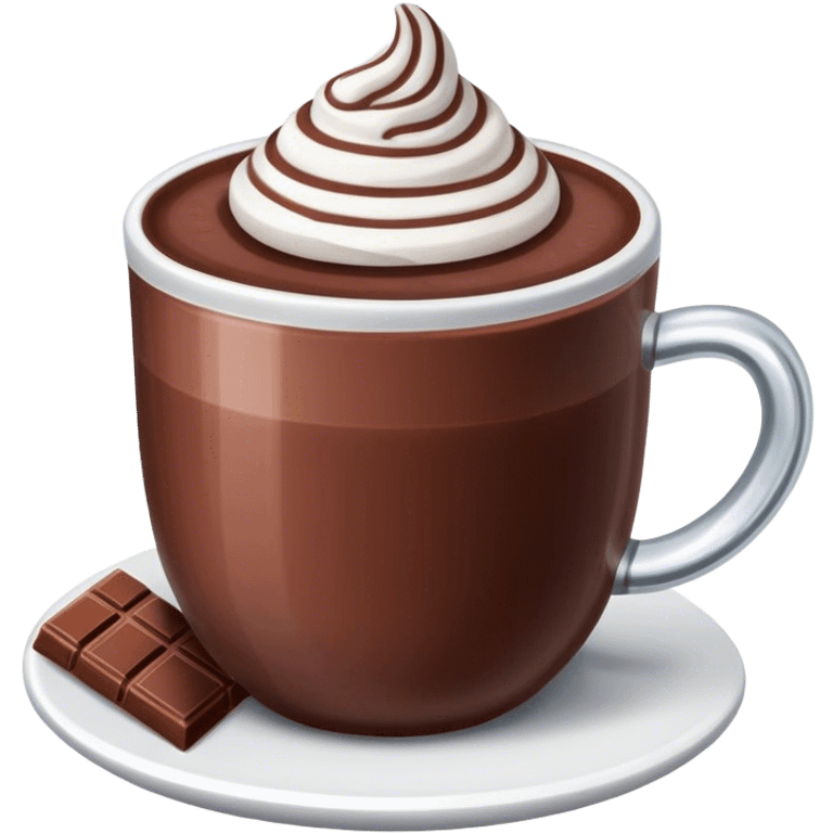 Hot chocolate emoji