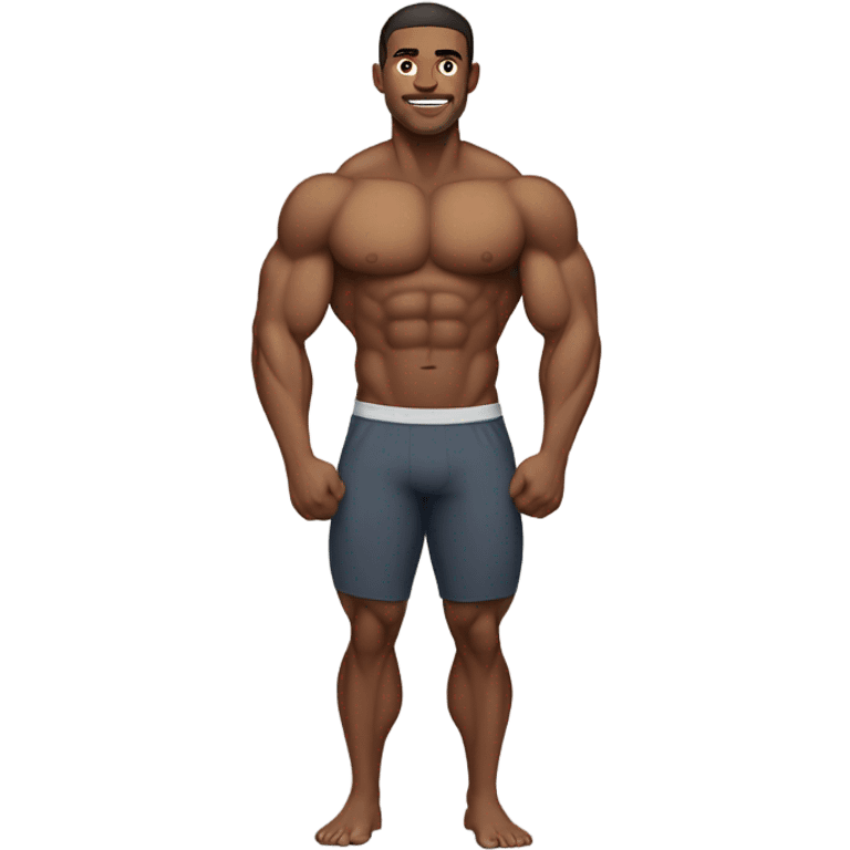 Healthy fit dude emoji