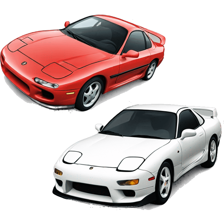 rx7 and a90 supra emoji