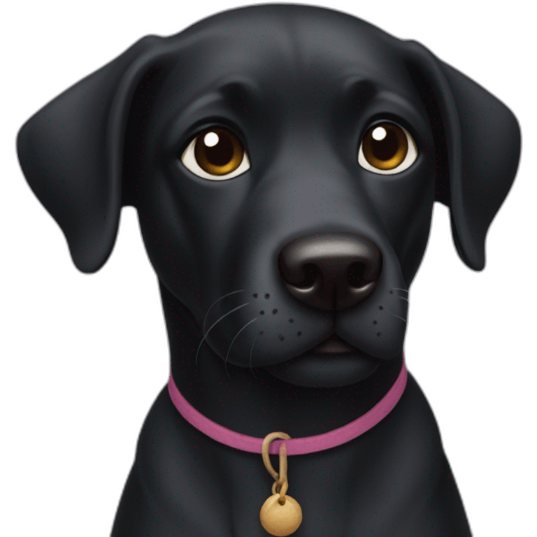 black dog chai dog emoji