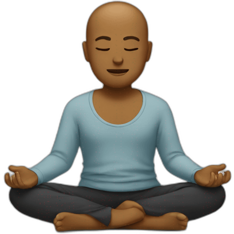 meditar emoji