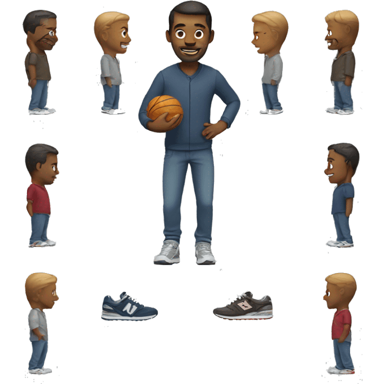 Man with New balance shoes emoji