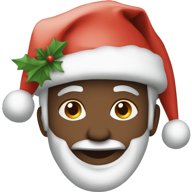 Christmas happiness emoji