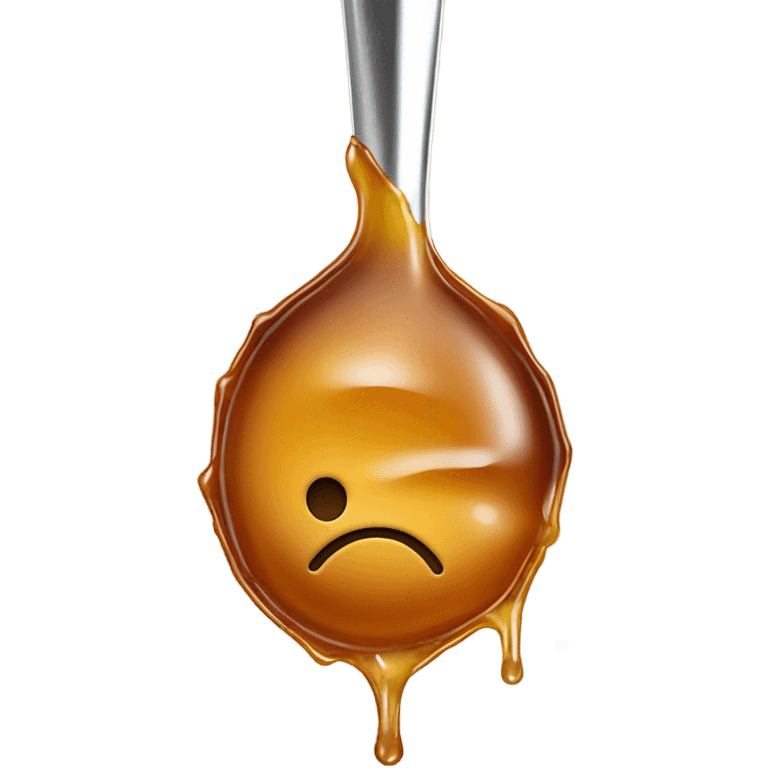 Maple syrup dripping  emoji