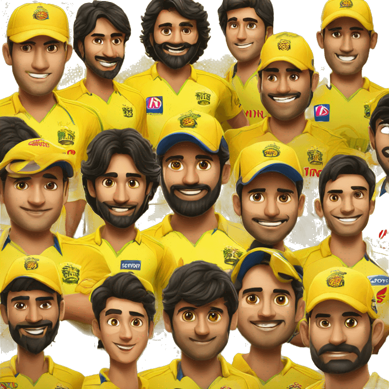 Chennai super kings ipl team emoji