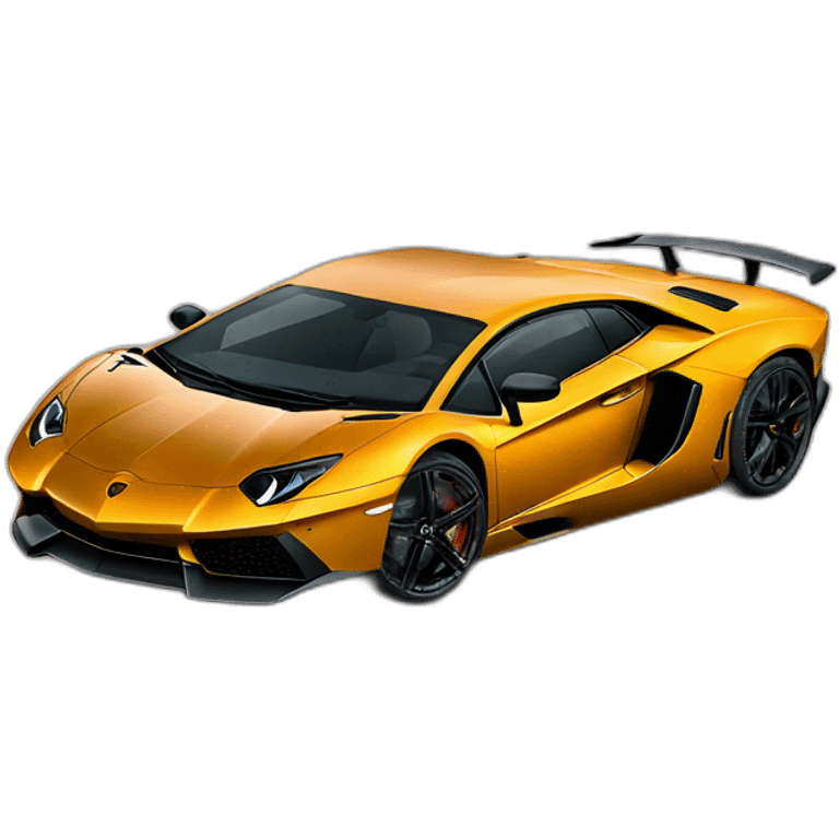 Lamborghini Aventador emoji