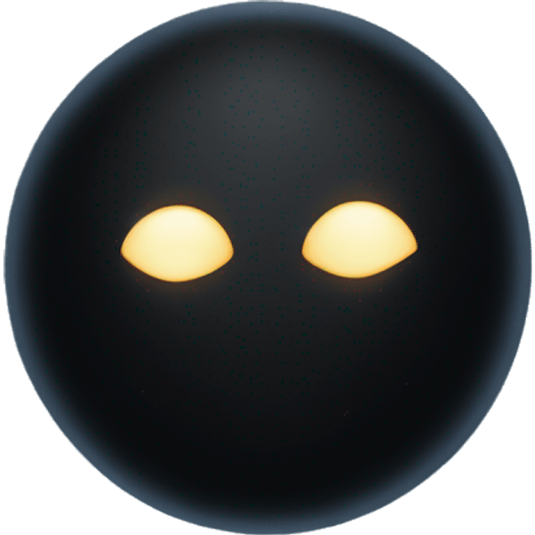 total solar eclipse emoji