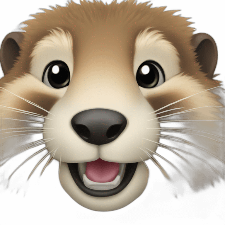 happy marmot emoji