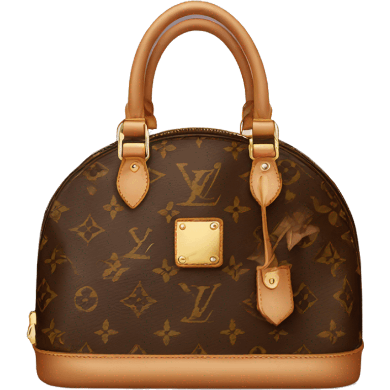 Louis Vuitton bag emoji