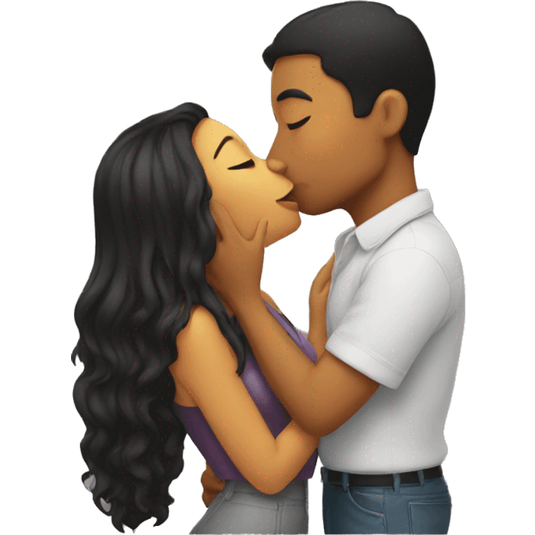 kissing emoji