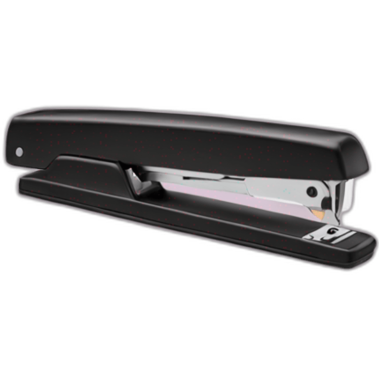 a stapler with eyes emoji