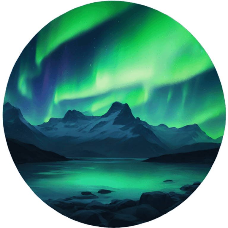 northern lights emoji