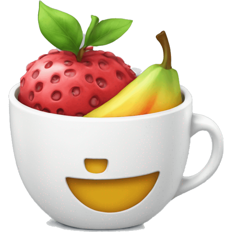 Fruit in a cup emoji