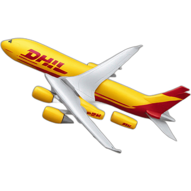 DHL airplane emoji