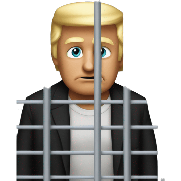 Donald trump in jail  emoji