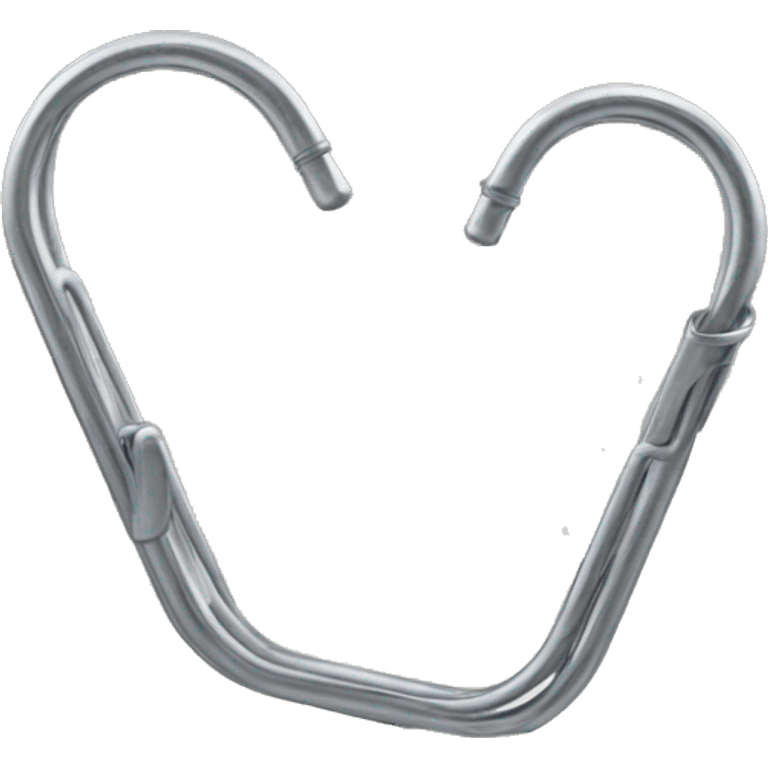 Paper clip emoji