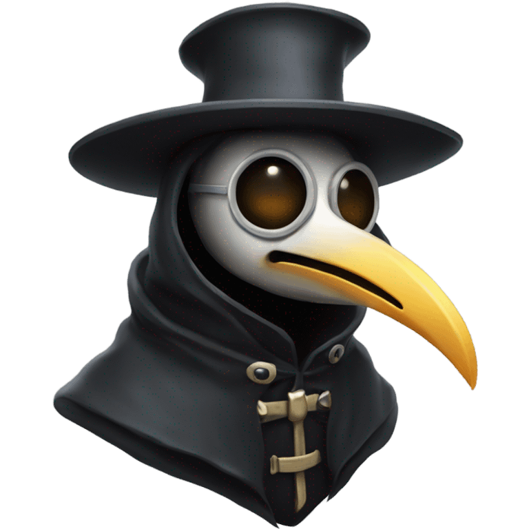 Cosmic plague doctor emoji