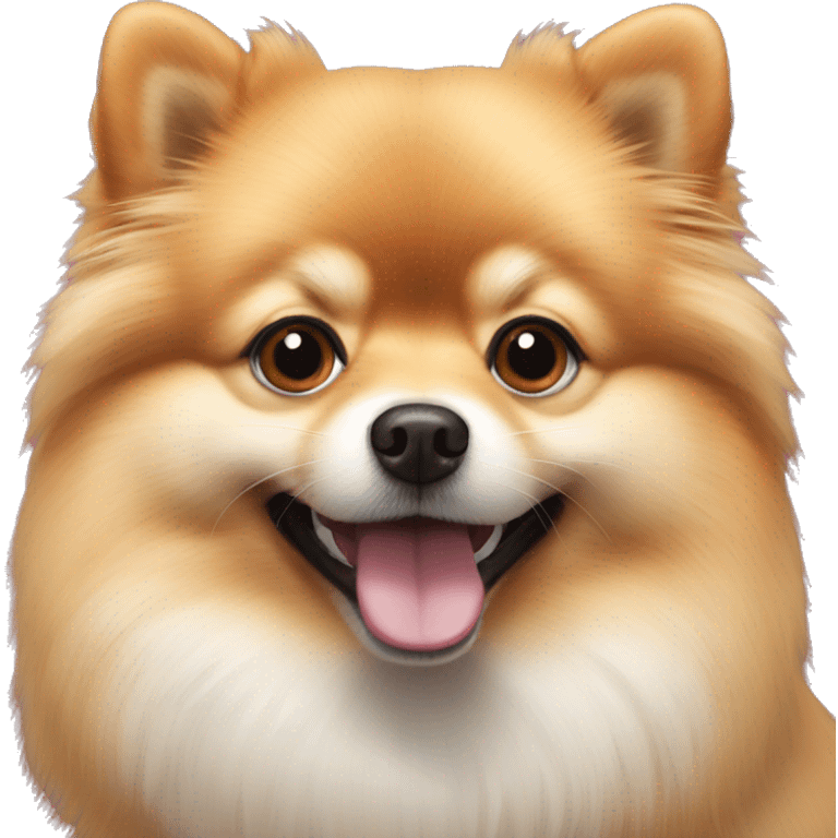 Pomeranian spitz emoji