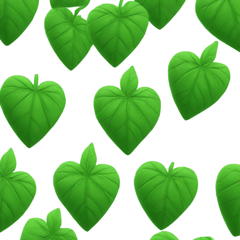 Pot leaf heart  emoji