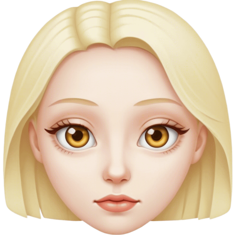 Girl with eye bags  emoji