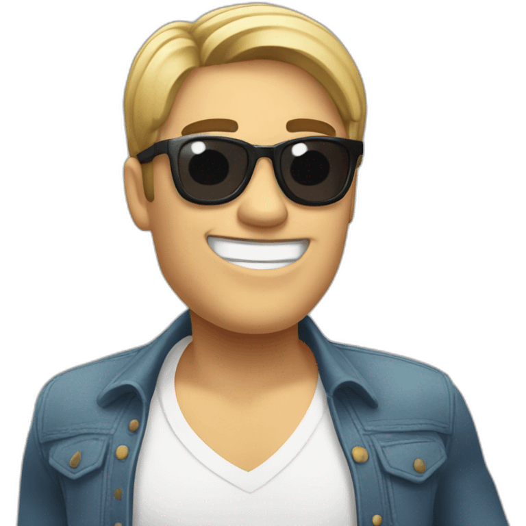 animated Gangnam style emoji