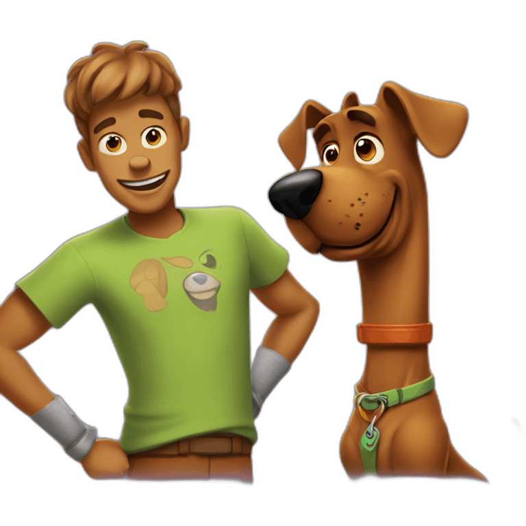 Scooby and Scrappy Doo emoji