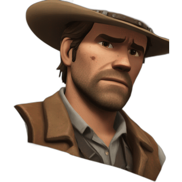 Arthur Morgan read dead redemption 2 emoji