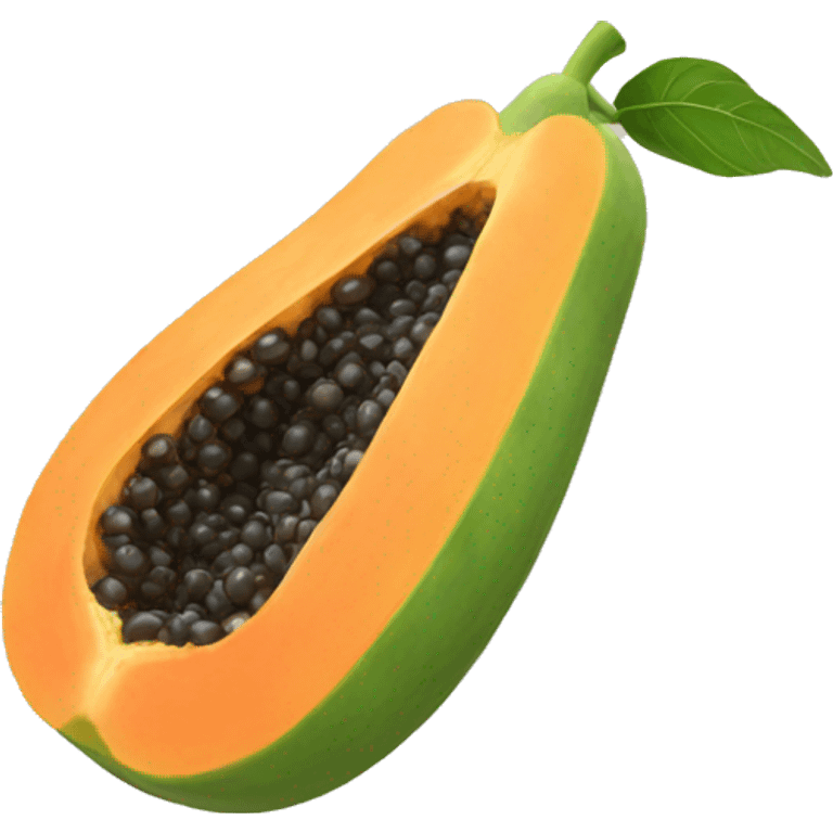 papaya emoji