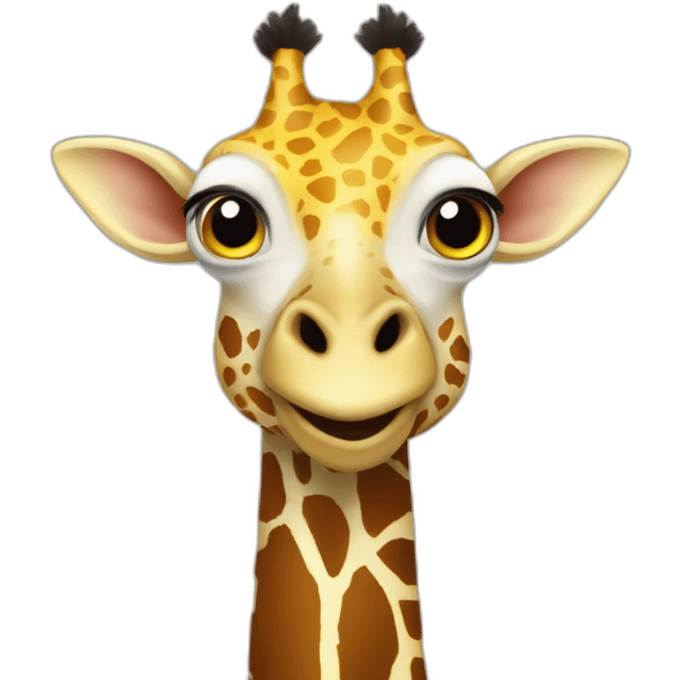 Giraffe Chicken Hybrid emoji