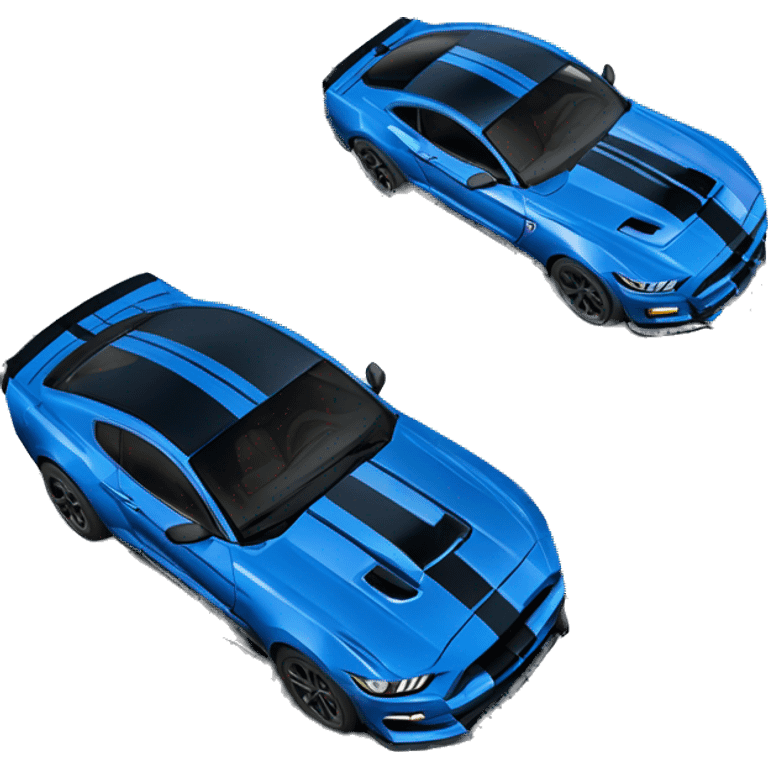 Blue Shelby  gt500 mustang  emoji