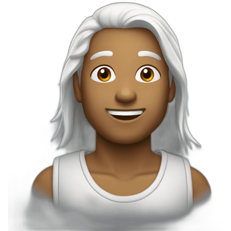 coração branco emoji