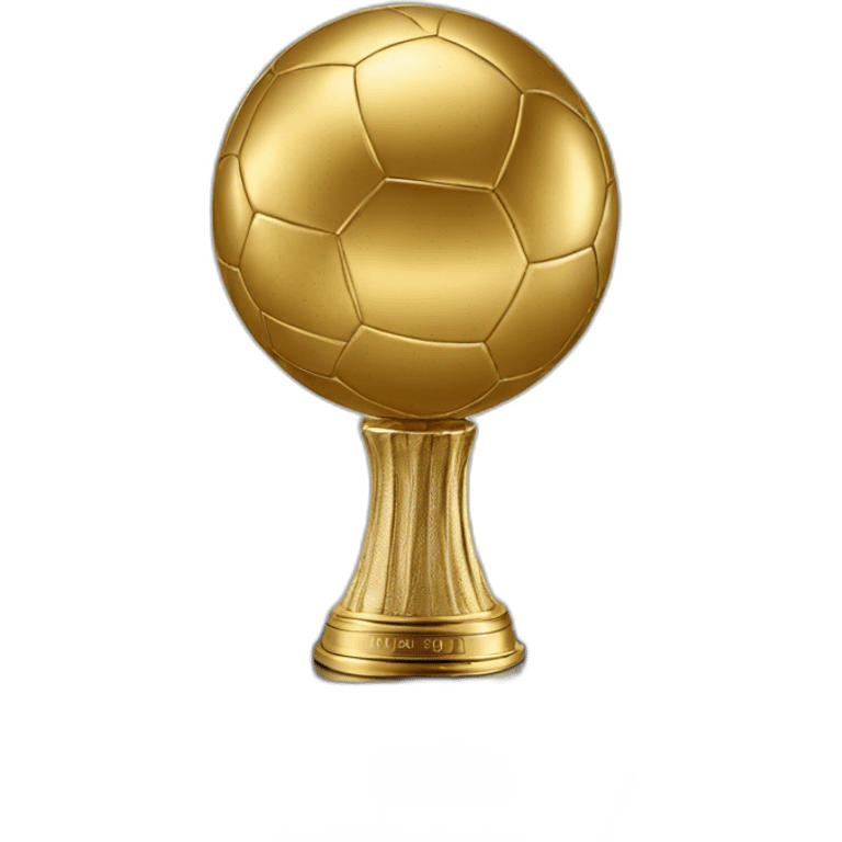 ballon dor trophy emoji