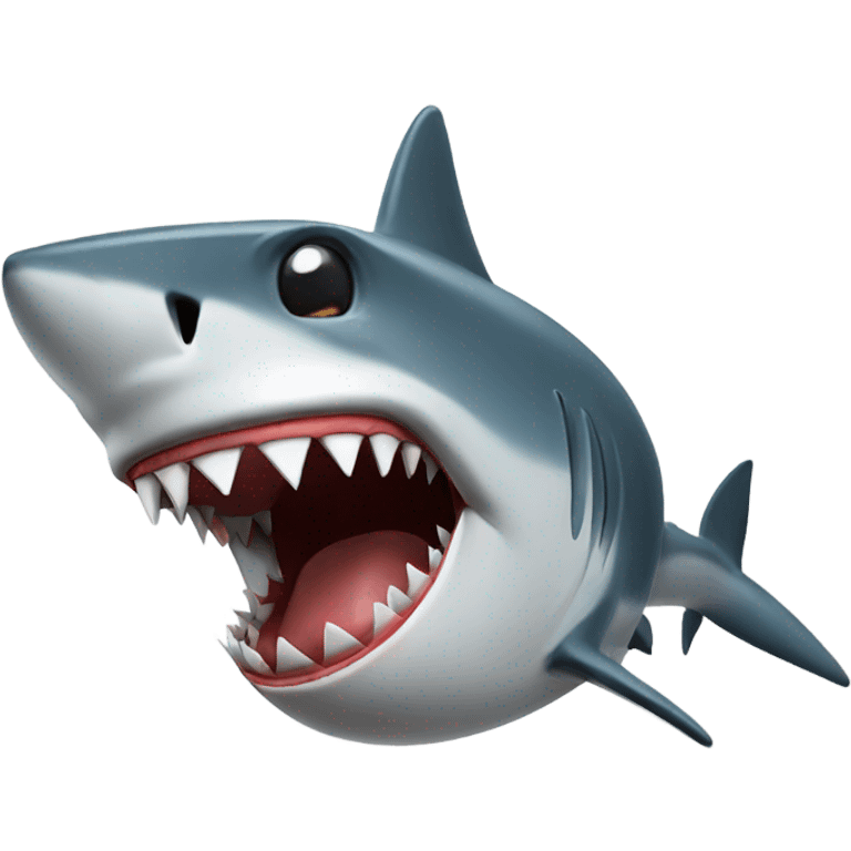 Shark smoking  emoji