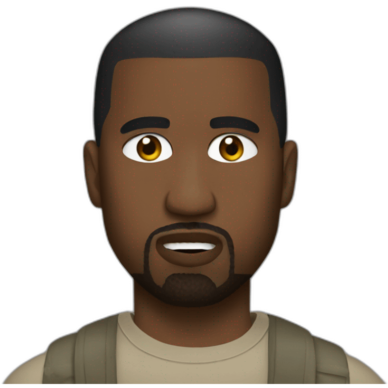 kanye west emoji emoji