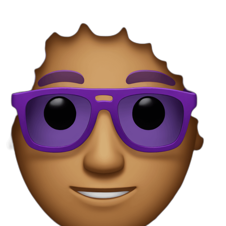 curly-hair-purple-guy-sunglasses emoji