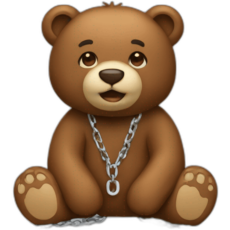 bear chain emoji