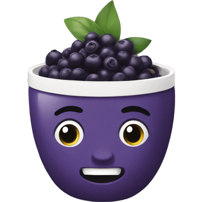 Açaí bowl emoji