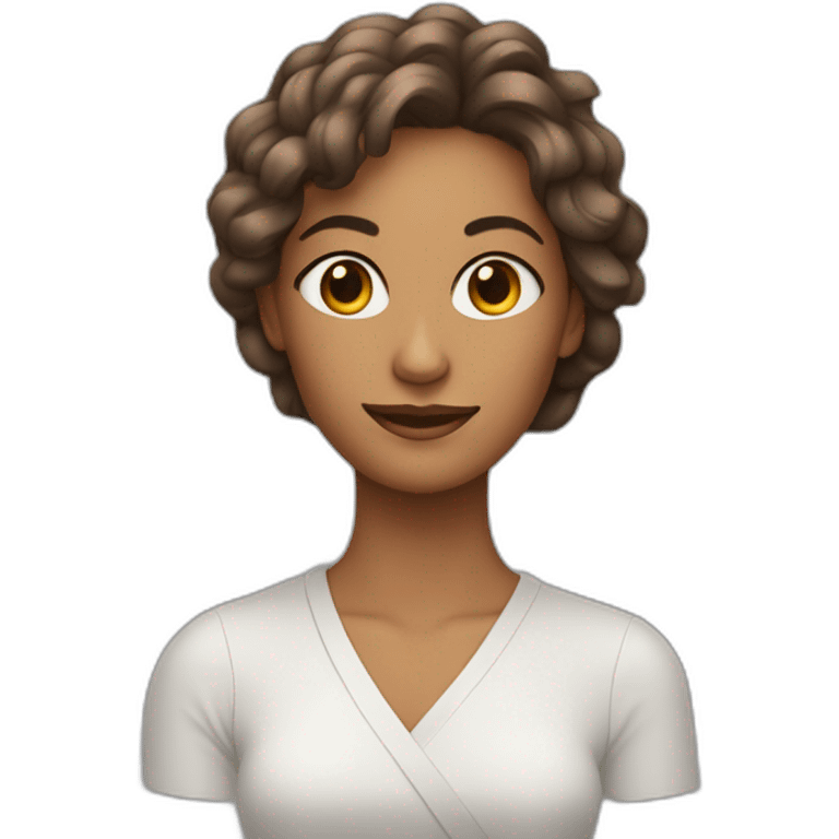 Algérien avec une femme aux cheveux rouge emoji