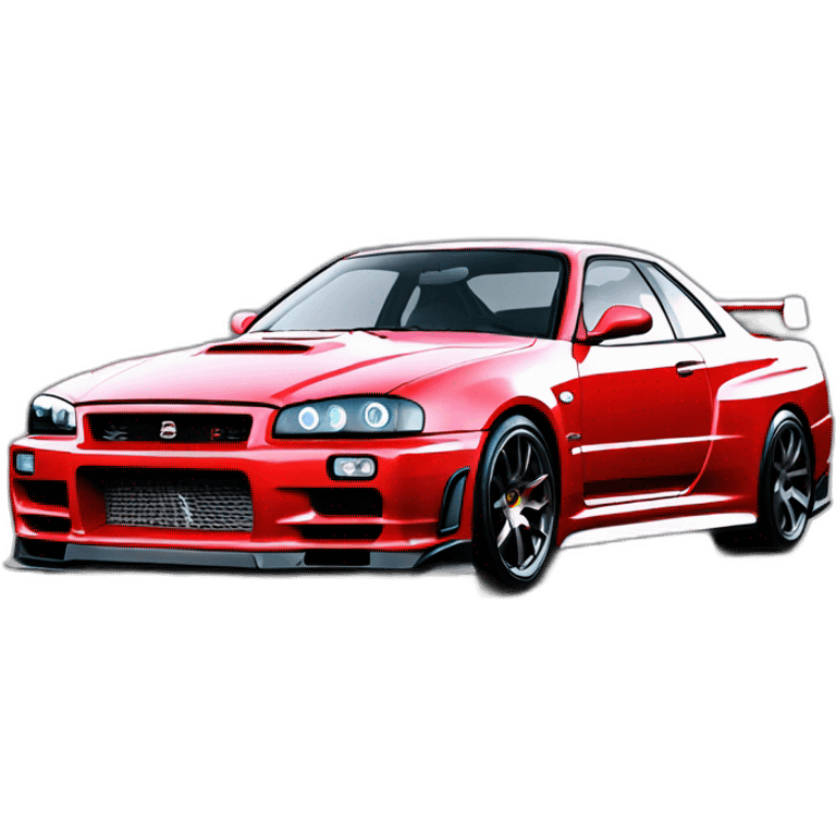 gtr r34 emoji