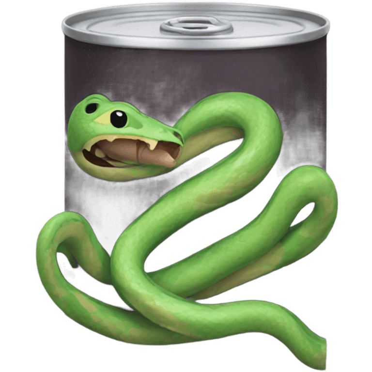 Can of snakes  emoji