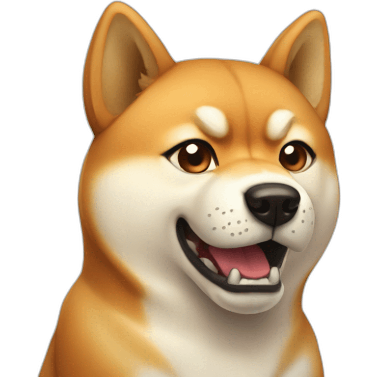 angry shiba dog emoji