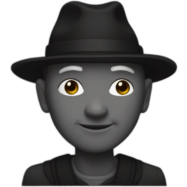 Nain noir emoji