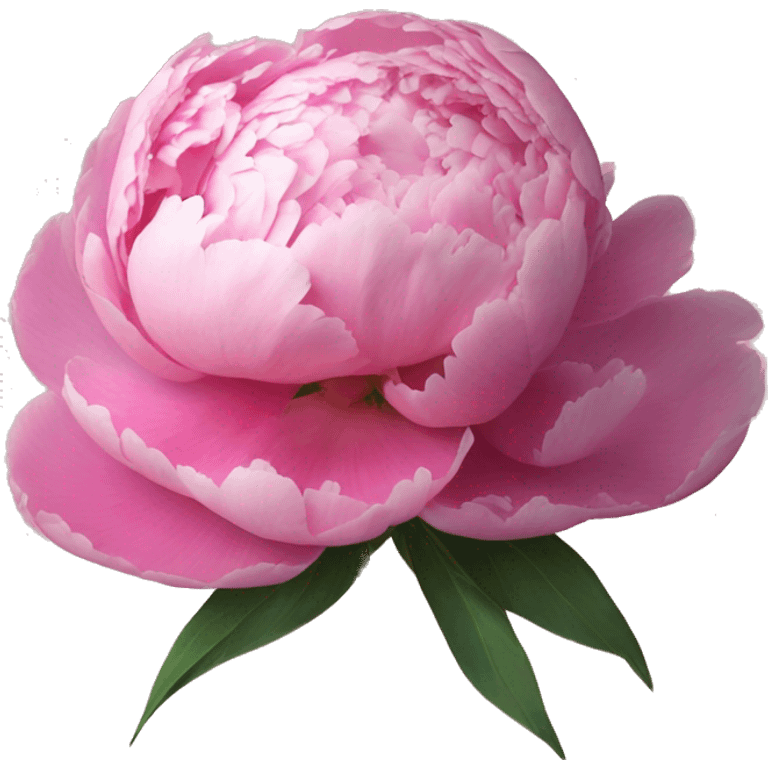 peonies ￼ emoji