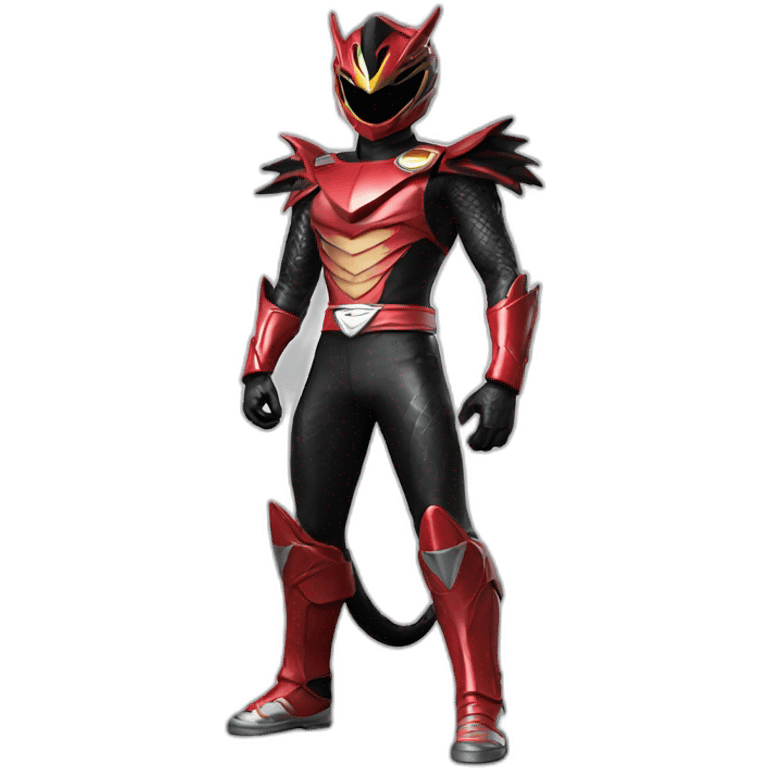 dark dragon power ranger full body emoji