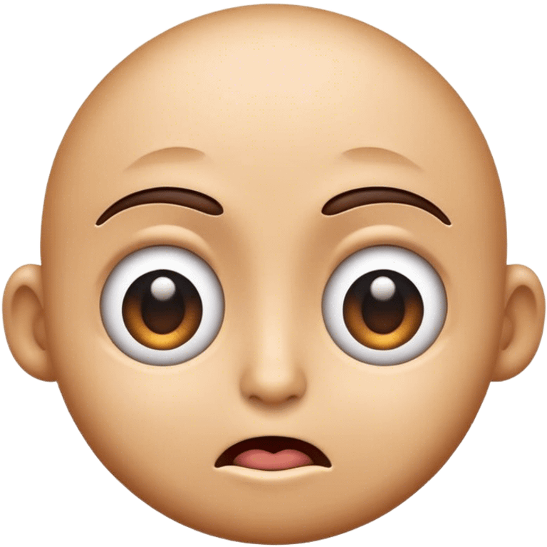 emoji with eyes popping out of head like a cartoon character emoji