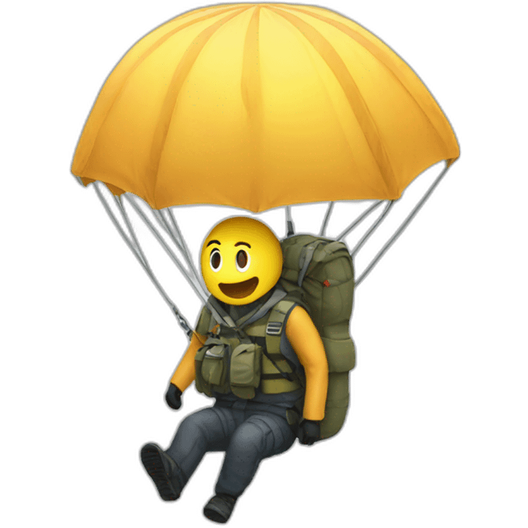 main in broken parachute emoji