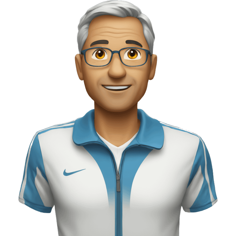 Tennis Coach emoji